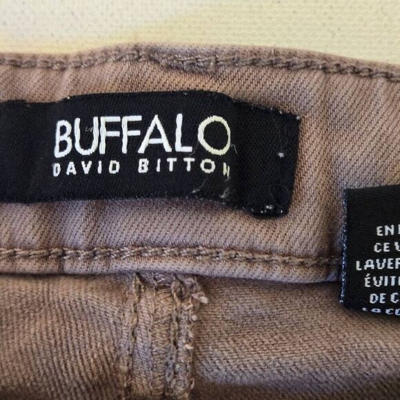 Buffalo David Bitton Womens Stretch Skinny Ankle Jeans Light Brown Size 8/29 - Picture 2 of 10